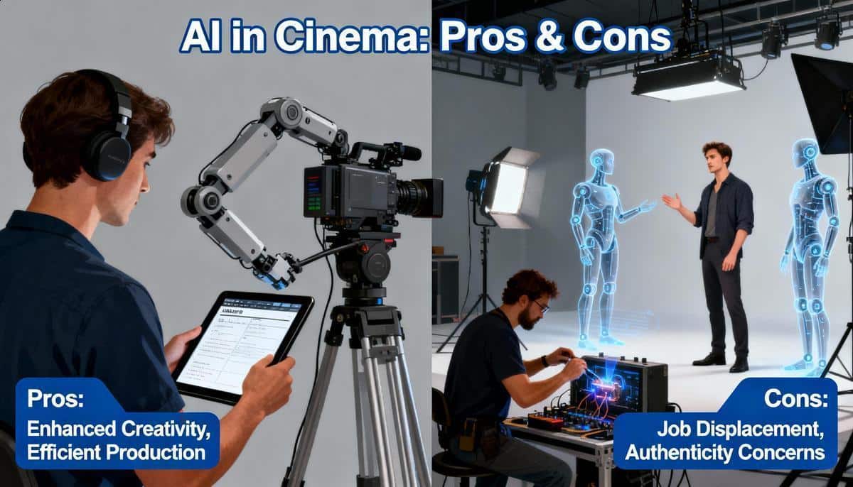 Casos de sucesso e exemplos práticos de IA no cinema