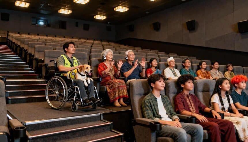 Cinema inclusivo: descubra como tornar filmes mais acessíveis