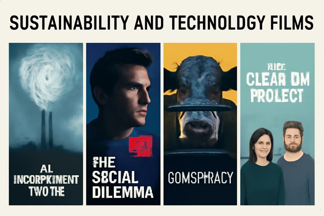 Como a tecnologia é retratada em filmes de sustentabilidade
