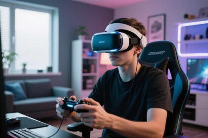 Realidade virtual em jogos: guia completo e atualizado 2026