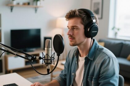 Criação de podcasts 2026: guia completo e passo a passo para iniciantes