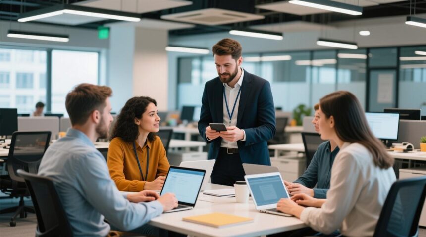 Colaboração no trabalho híbrido: guia completo para 2026